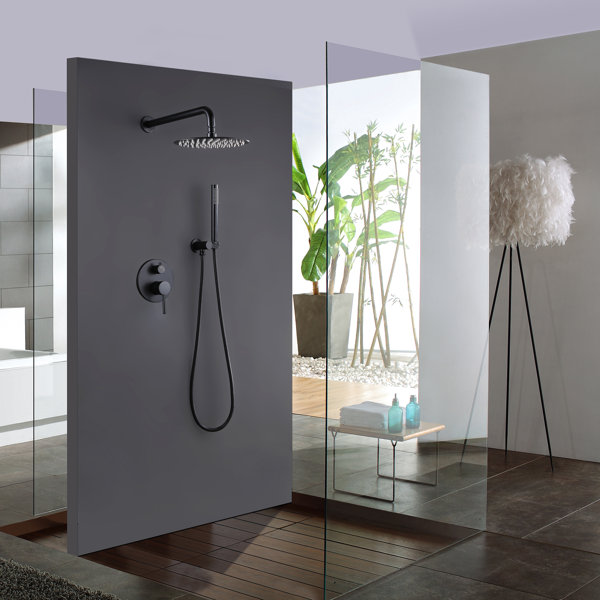 Selected Two Handles Shower Faucet RoughIn Valve & Reviews Wayfair